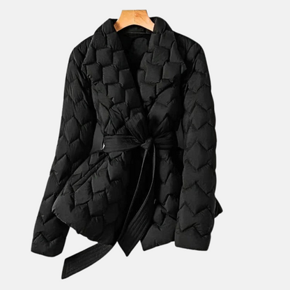Mistrève | Manteau Femme Matelassé en Duvet – Élégance Chic & Chaleur Légère