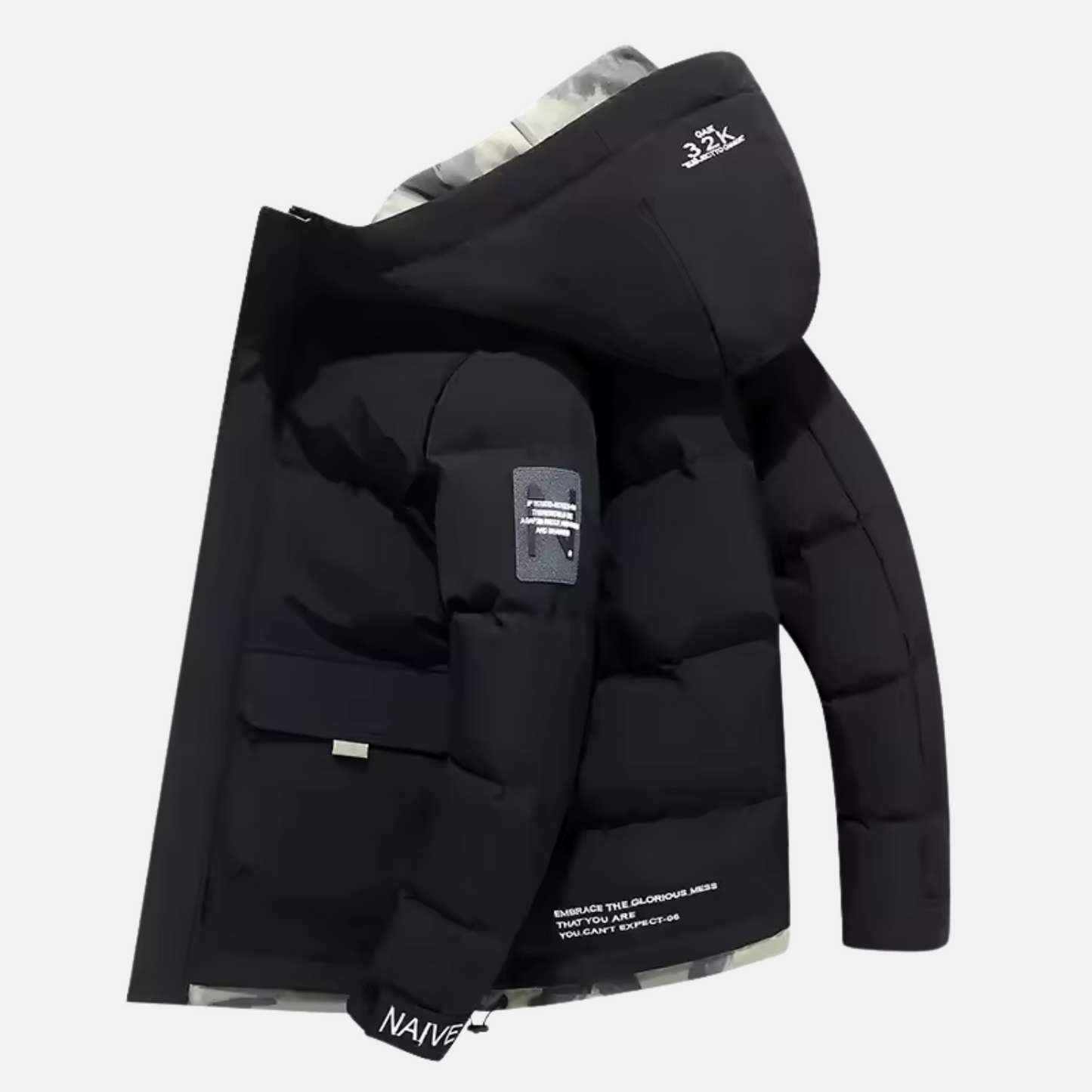 Mistrève | Parka Hivernale à Capuche pour Homme – Chaleur Épaisse et Style Urbain
