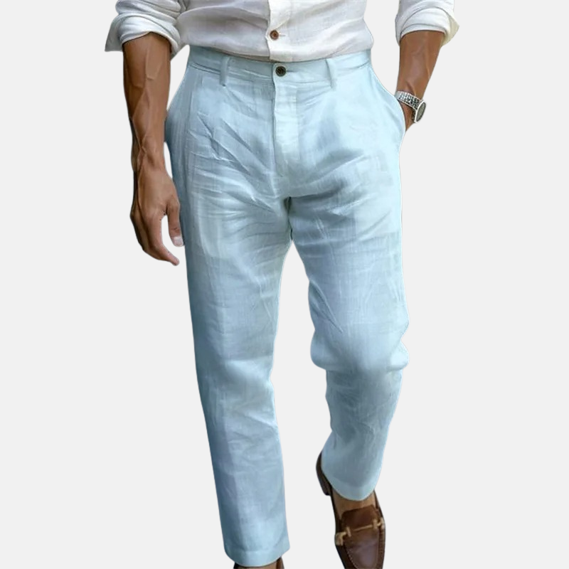 Mistrève | Pantalon de plage en lin pour homme