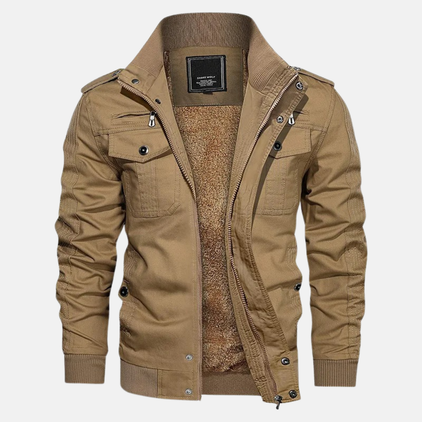 Mistrève | Veste Homme en Polaire & Coupe-Vent – Chaleur Intense & Style Fonctionnel