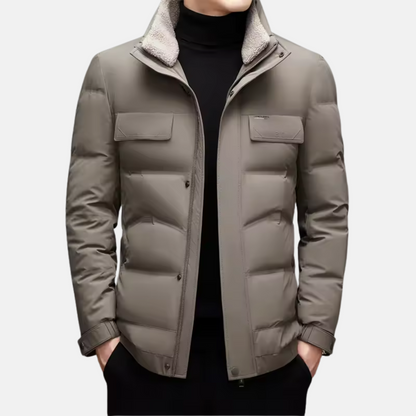 Mistrève | Doudoune Homme en Duvet – Chaleur Épaissie et Élégance Intemporelle