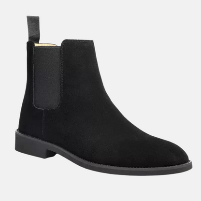 Mistrève | Bottines Chelsea en Veau Velours – Luxe et Confort au Quotidien