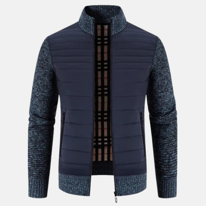 Mistrève | Veste zippée à col montant pour homme – Style intemporel et confort moderne
