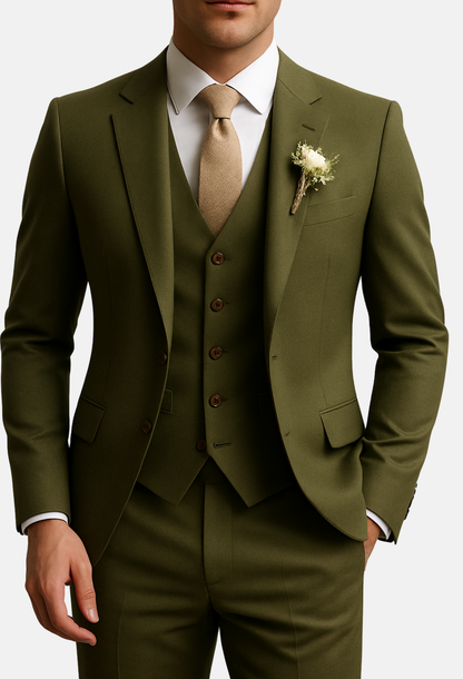 Mistrève | Costume Trois Pièces Homme – L’Essence du Raffinement Intemporel