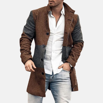 Mistrève | Manteau Long Homme en Laine – Chaleur Intemporelle et Élégance Sophistiquée