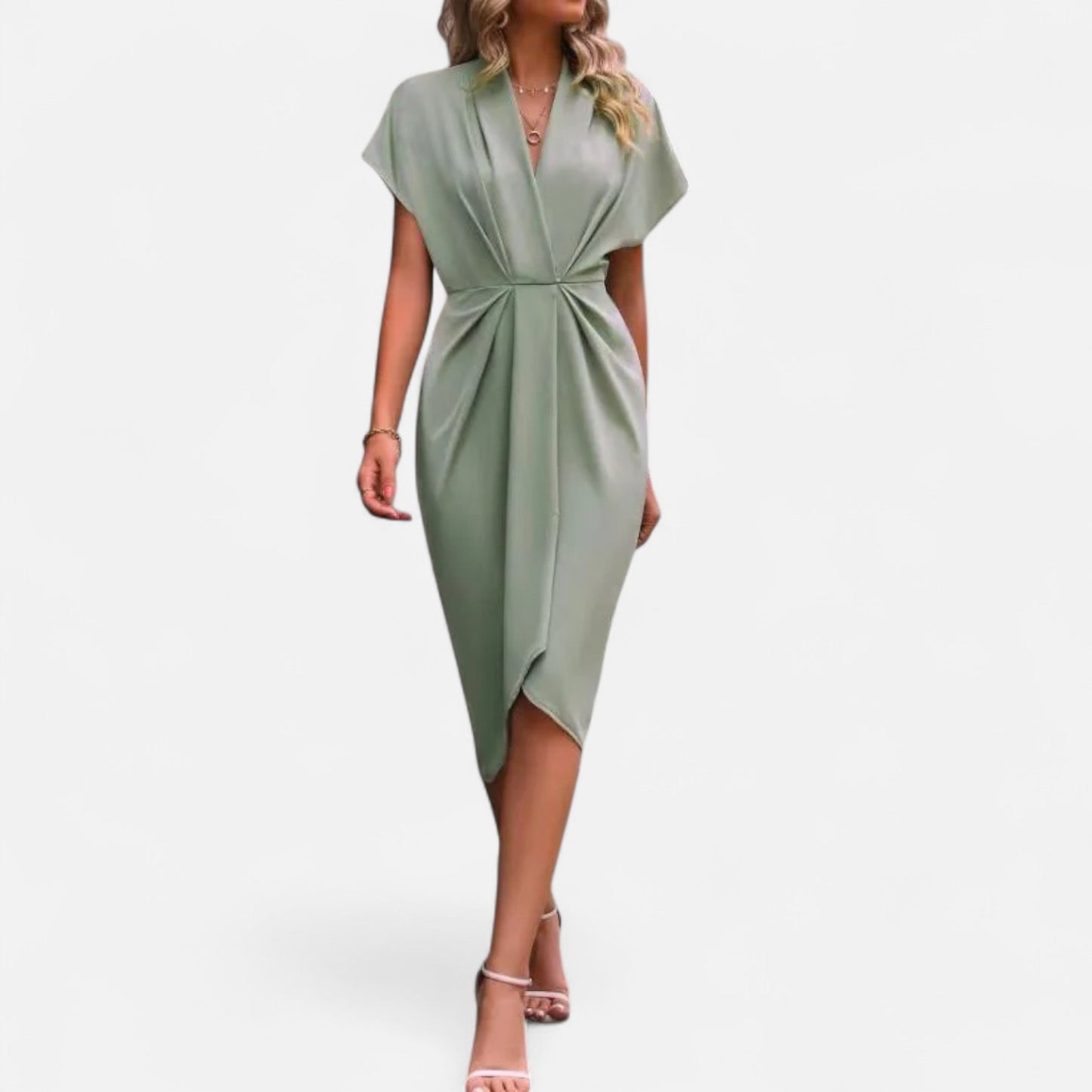 Mistrève | Robes Midi de Luxe pour Femme – Élégance Structurée, Charme Intemporel