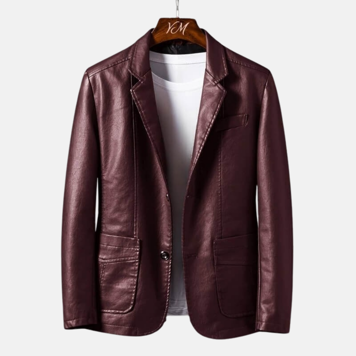 Mistrève | Veste Homme en Cuir – Élégance Classique et Style Intemporel