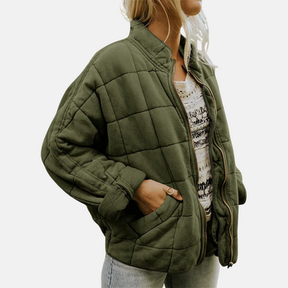 Mistrève | Veste Matelassée Femme – Chaleur Légère et Élégance Décontractée