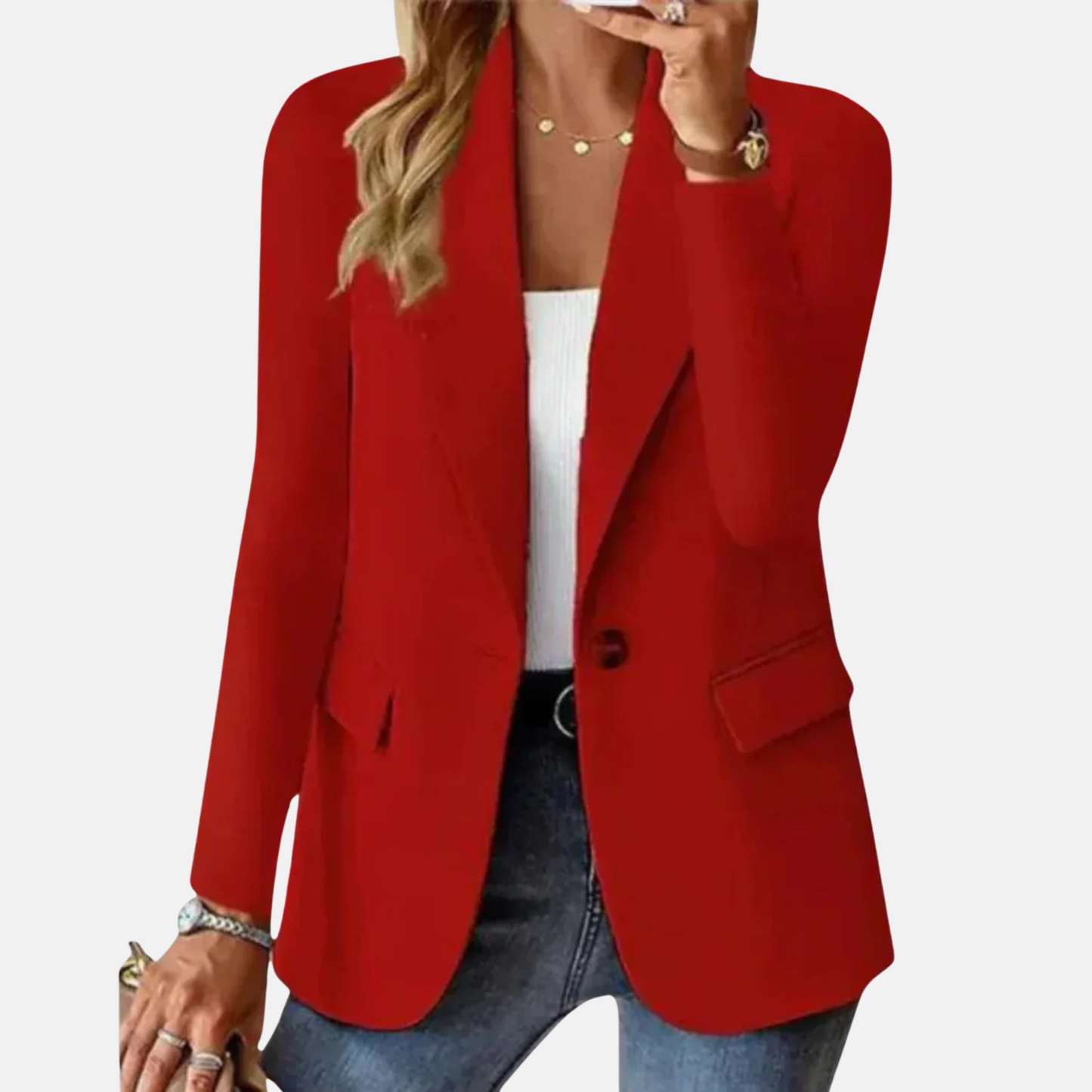 Mistrève | Blazer Tailleur Extensible – Élégance et Confort Flexible