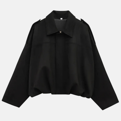 Mistrève | Blouson Bomber Femme – Coupe Courte & Zip Moderne