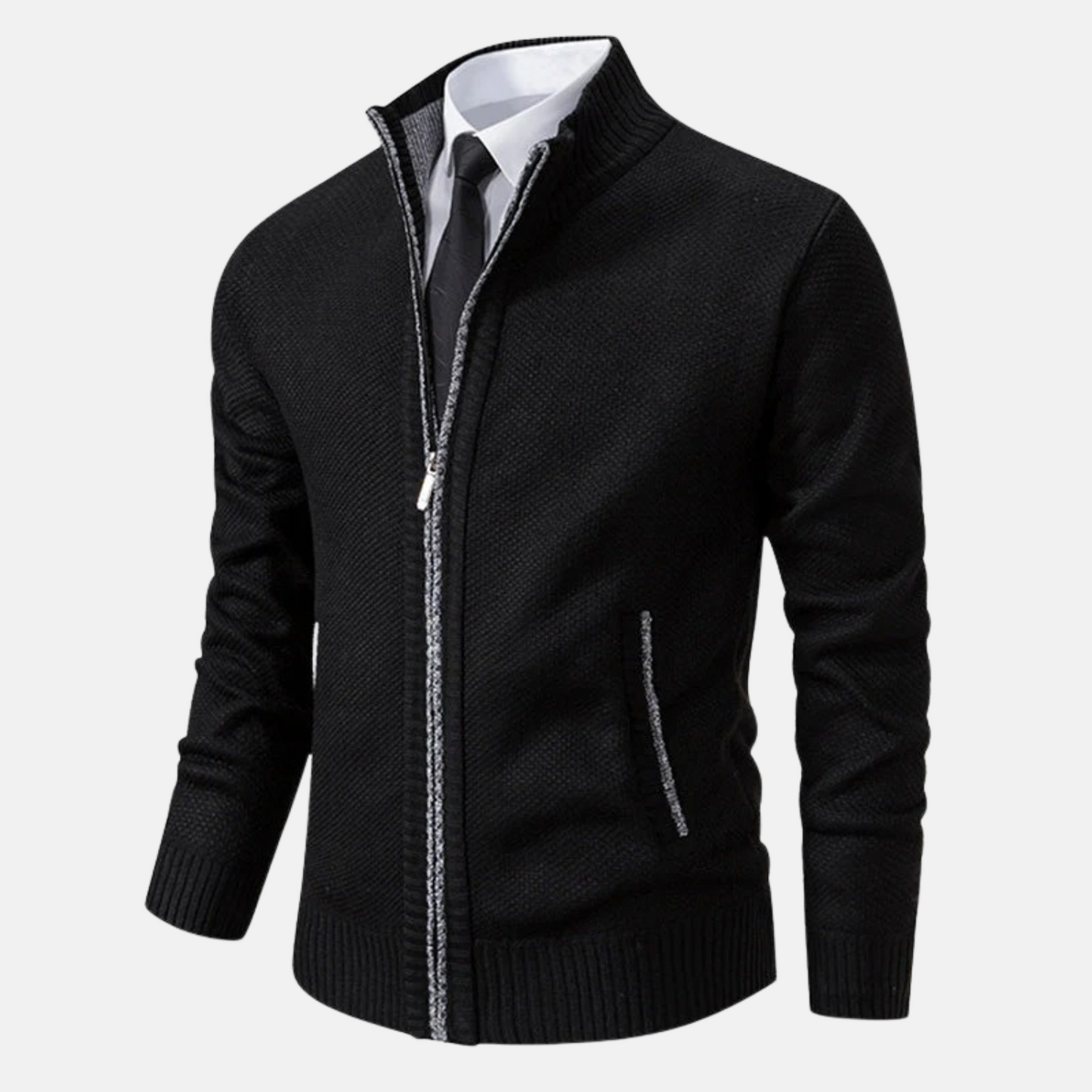 Mistrève | Gilet Zippé Homme Moderne – Élégance Polyvalente