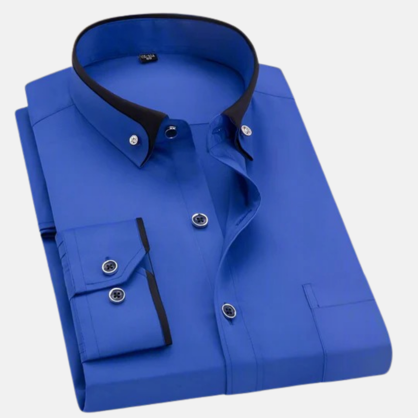 Mistrève | Chemise Classique Homme à Manches Longues – Élégance Intemporelle & Confort Polyvalent