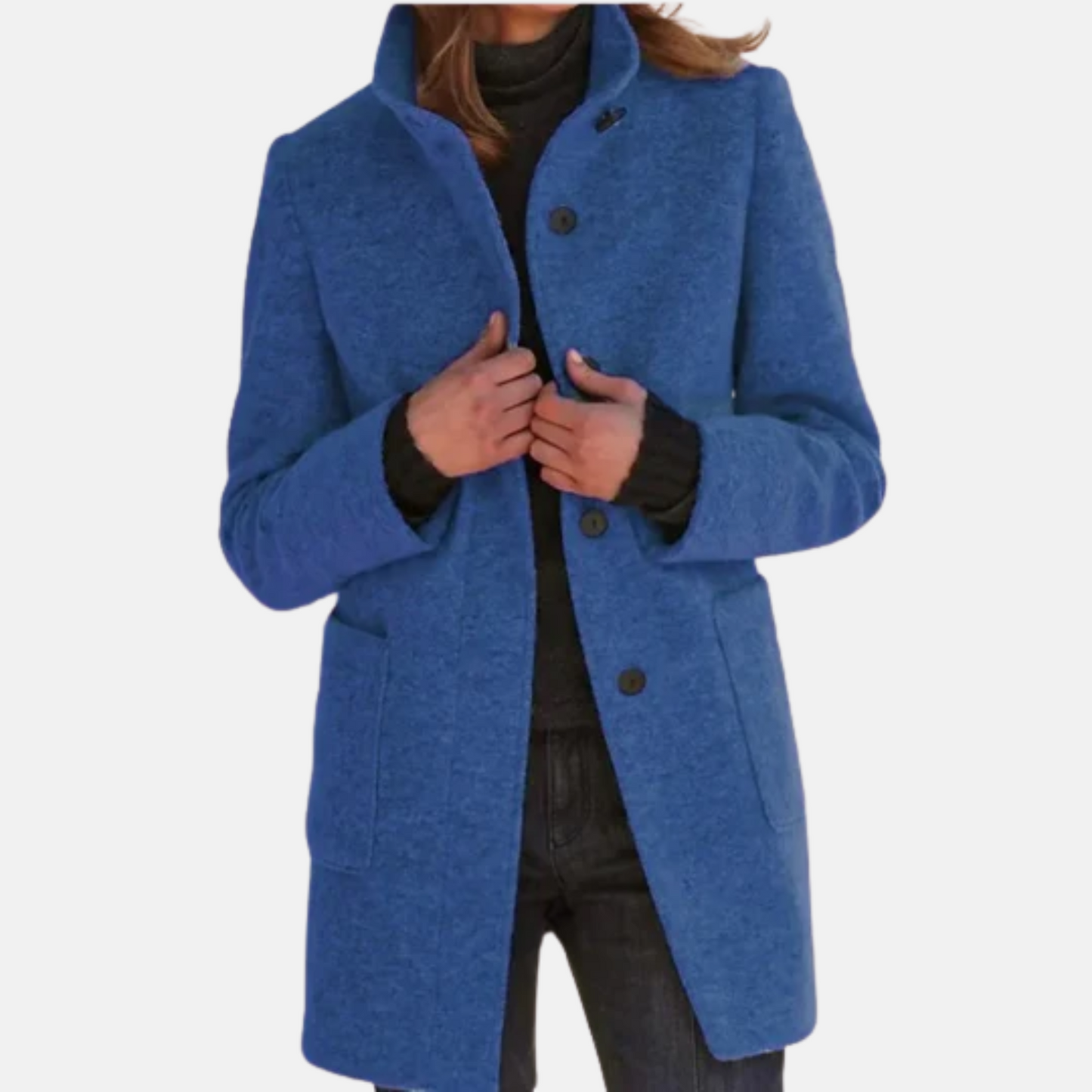 Mistrève | Manteau Femme Coupe-Vent à Col Montant
