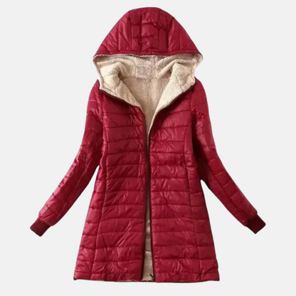 Mistrève | Veste Imperméable Femme Doublée Polaire – Chaleur & Protection Élégante