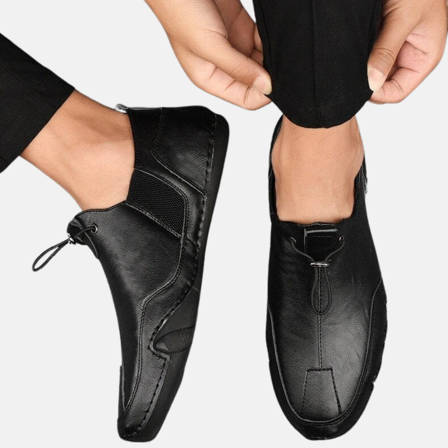 Mistrève | Mocassins en Cuir Véritable – Élégance Sportive et Confort Quotidien