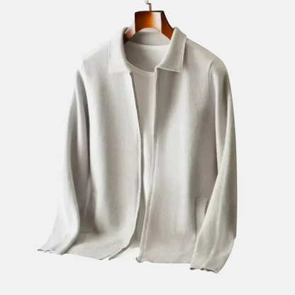 Mistrève | Gilet Zippé Homme Coupe Ajustée – Chaleur Douce et Style Raffiné