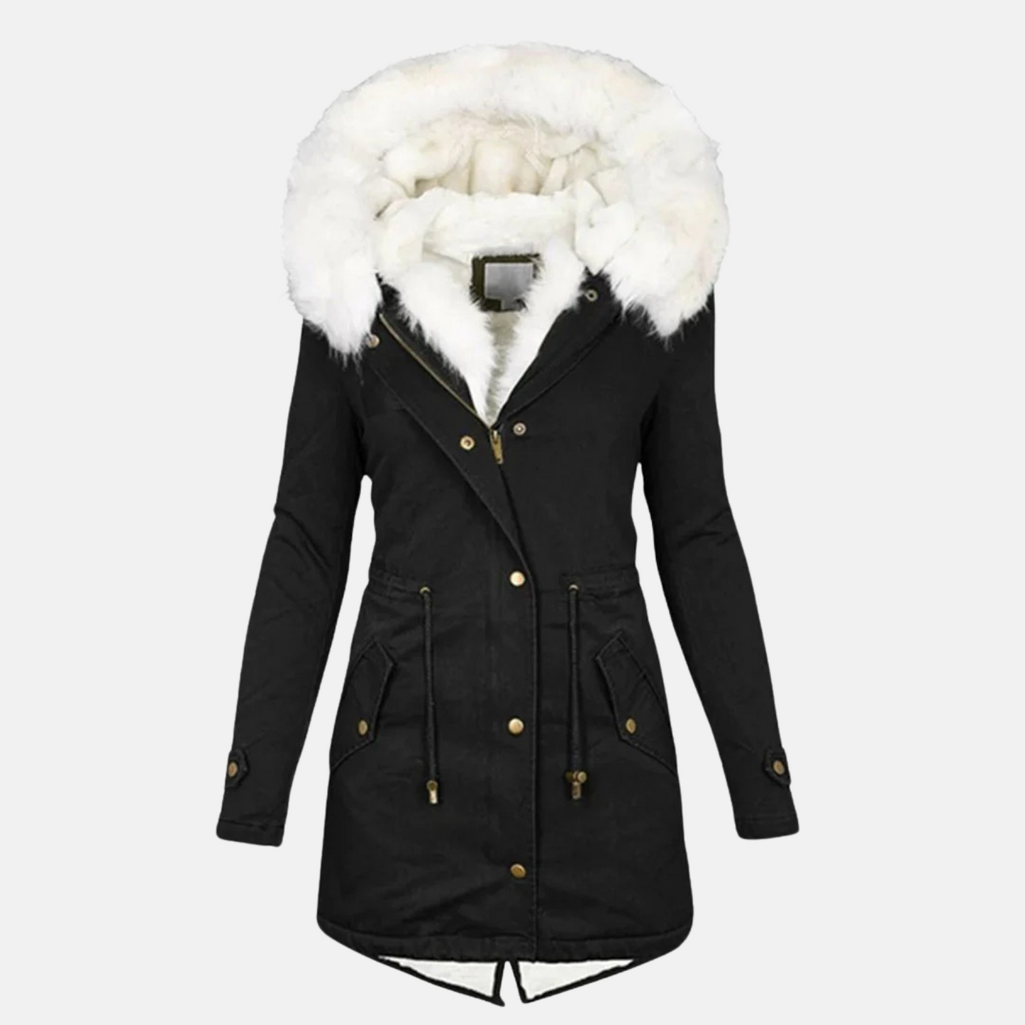 Mistrève | Manteau Long Femme Hiver   – Chaleur & Élégance Imperméable