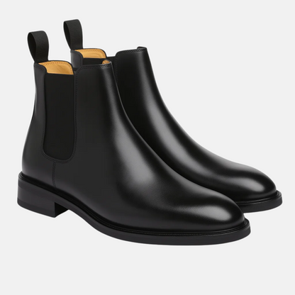 Mistrève | Bottines Chelsea Classiques Homme en Cuir Véritable – Élégance & Polyvalence