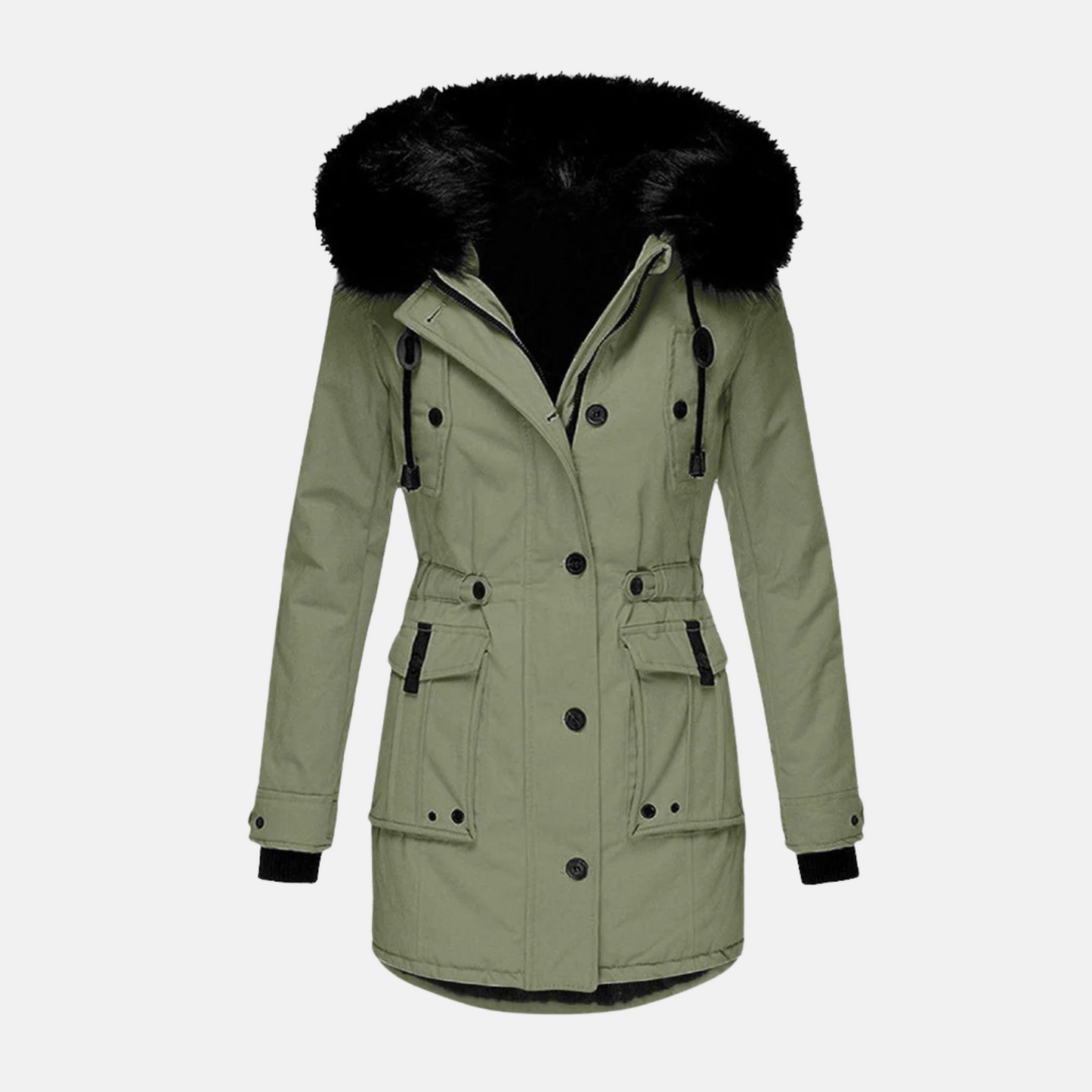 Mistrève | Manteau d’Hiver Imperméable pour Femme – Élégance Urbaine & Confort Thermique
