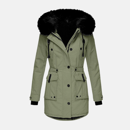 Mistrève | Manteau d’Hiver Imperméable pour Femme – Élégance Urbaine & Confort Thermique