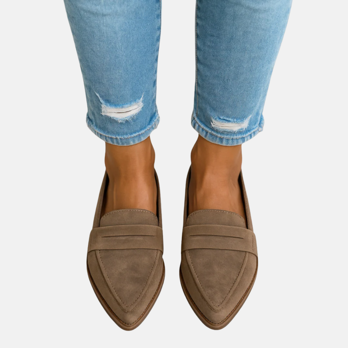 Mistrève | Mocassins Femme en Suédine – Élégance Classique & Confort Quotidien