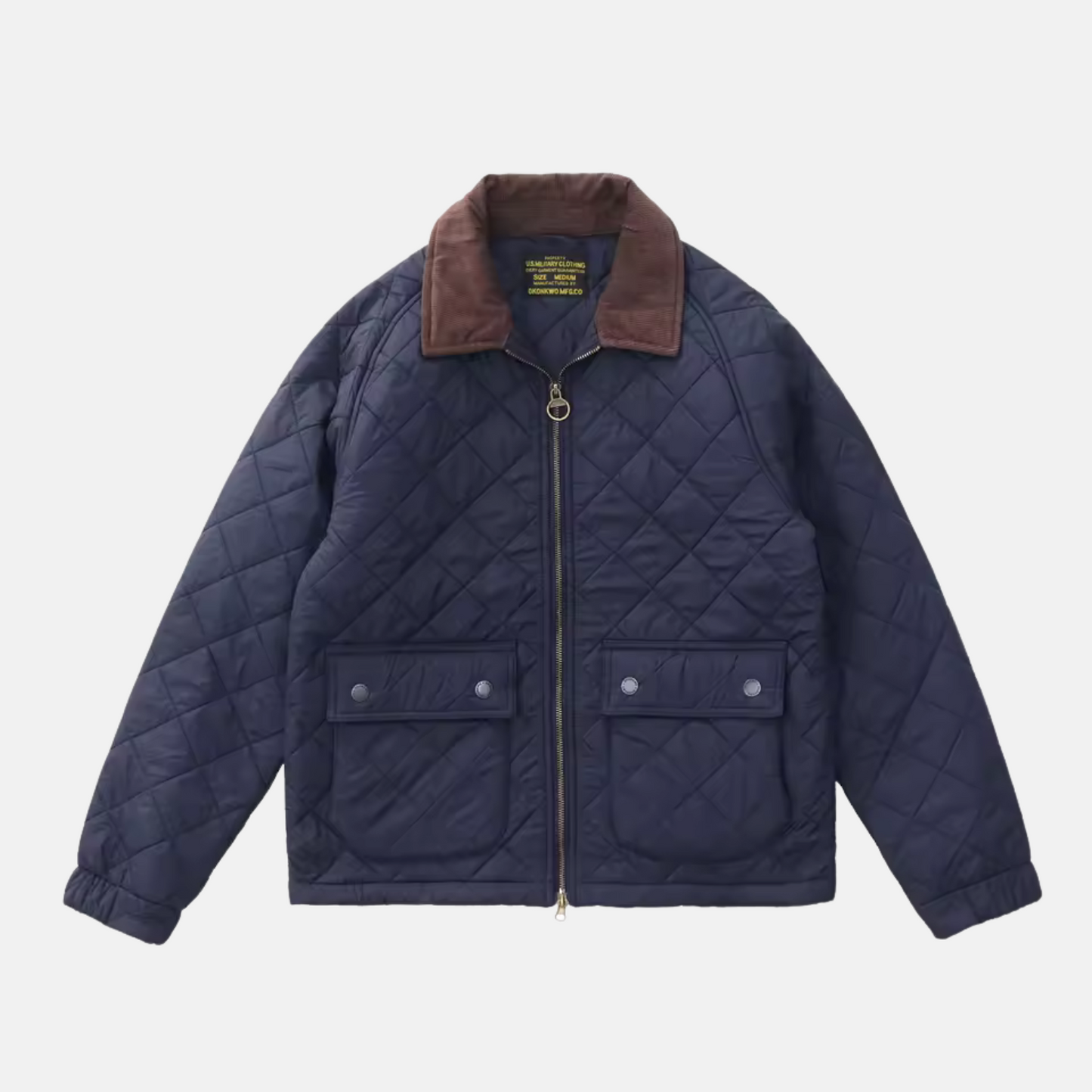Mistrève | Veste matelassée rétro homme – Élégance vintage et chaleur d’hiver