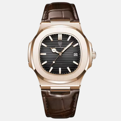 Mistrève | Montre Carrée Homme Élégante