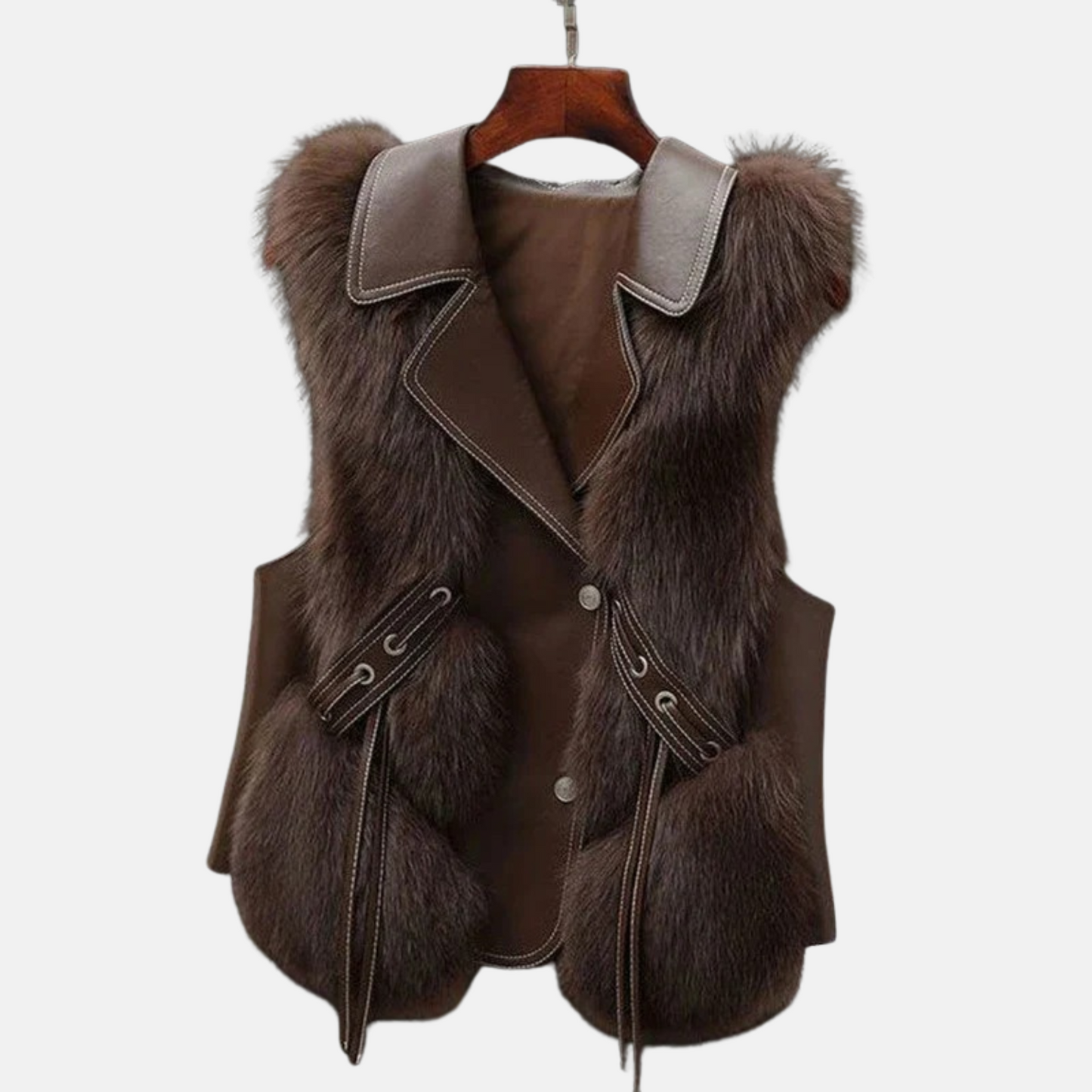 Mistrève | Gilet en  Fourrure – Élégance et Chaleur Hivernale
