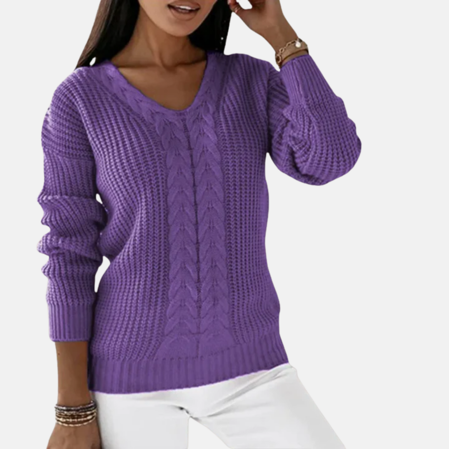 Mistrève | Pull Tricoté  Femme – Chaleur Douce & Élégance Durable