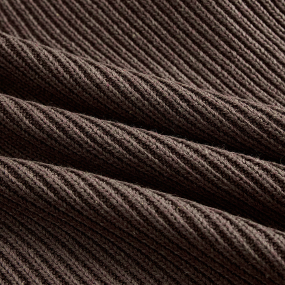 Maureen | Robe pull à volants — Douce, chaude & romantique