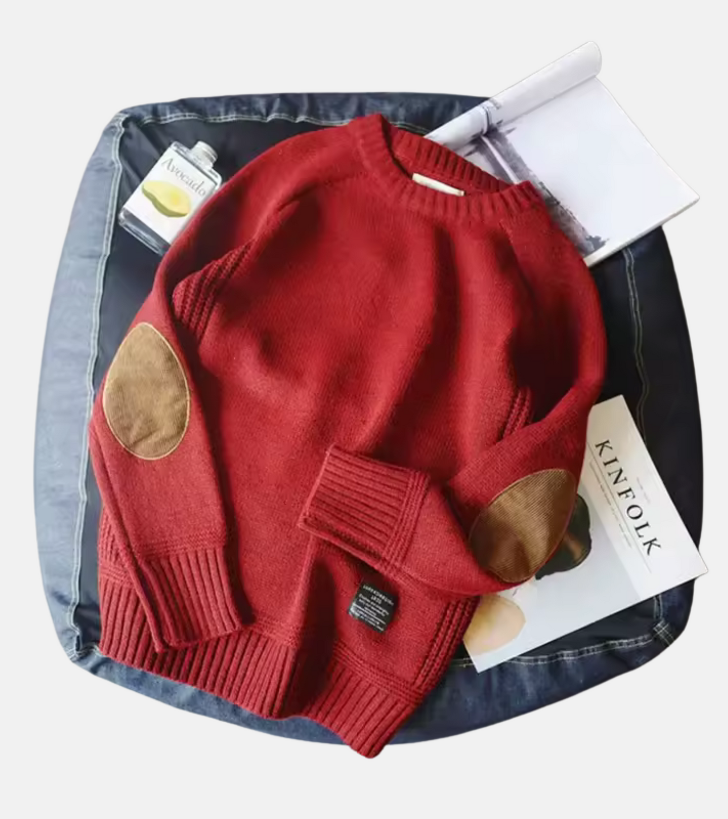 Mistrève | Pull d’Hiver Homme Col Rond – Chaleur Vintage