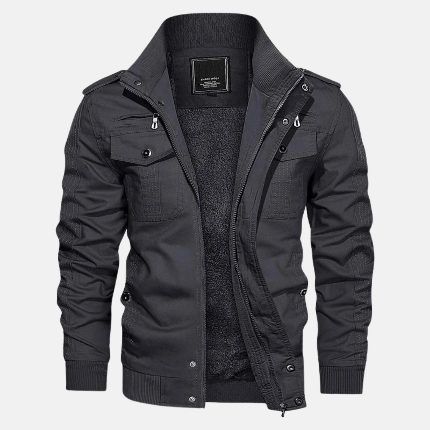 Mistrève | Veste Homme en Polaire & Coupe-Vent – Chaleur Intense & Style Fonctionnel
