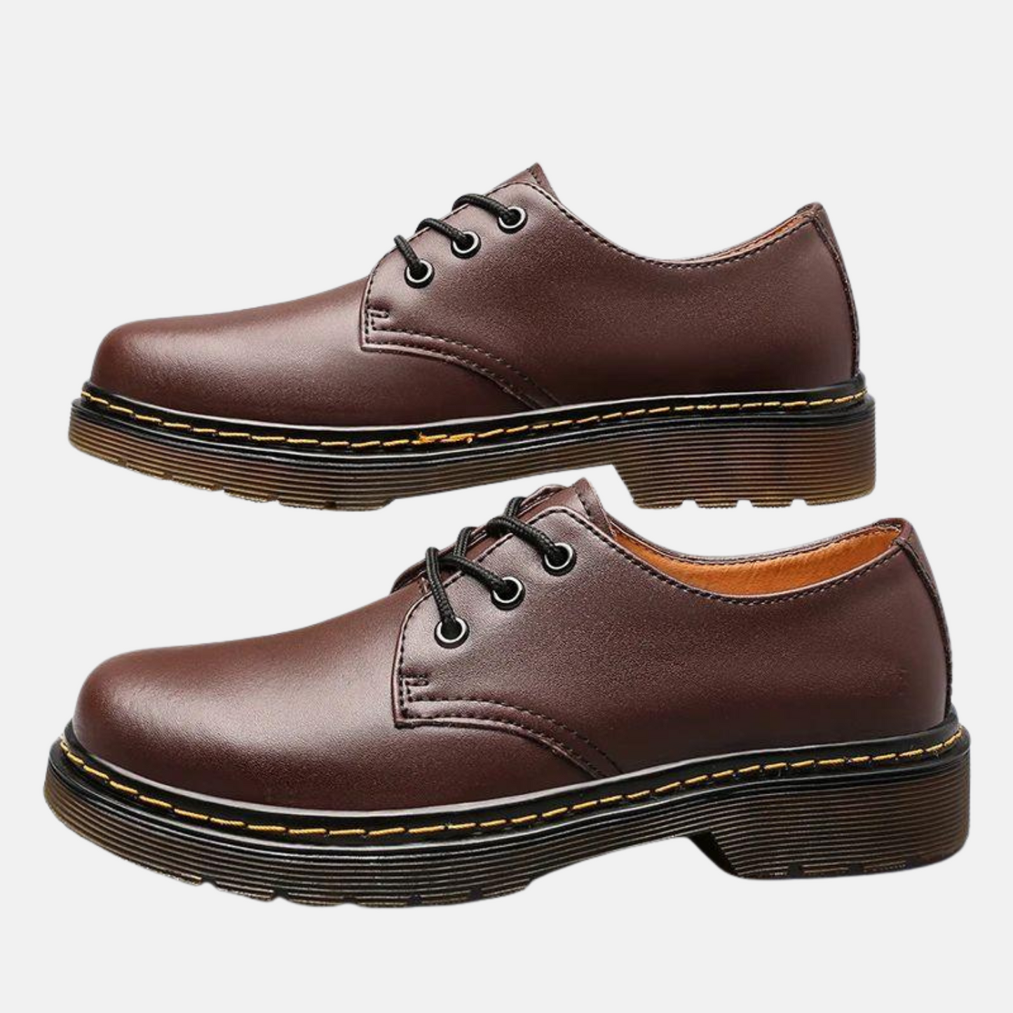 Mistrève | Chaussures Oxford Homme en Cuir Lisse – Élégance Classique & Confort Intemporel