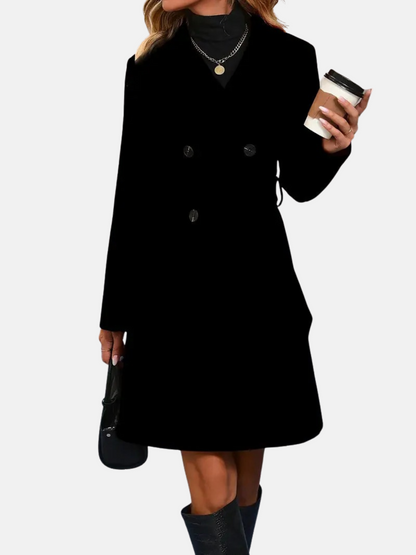 Mistrève | Trench-coat pour femme – Élégance, double boutonnage et col à revers