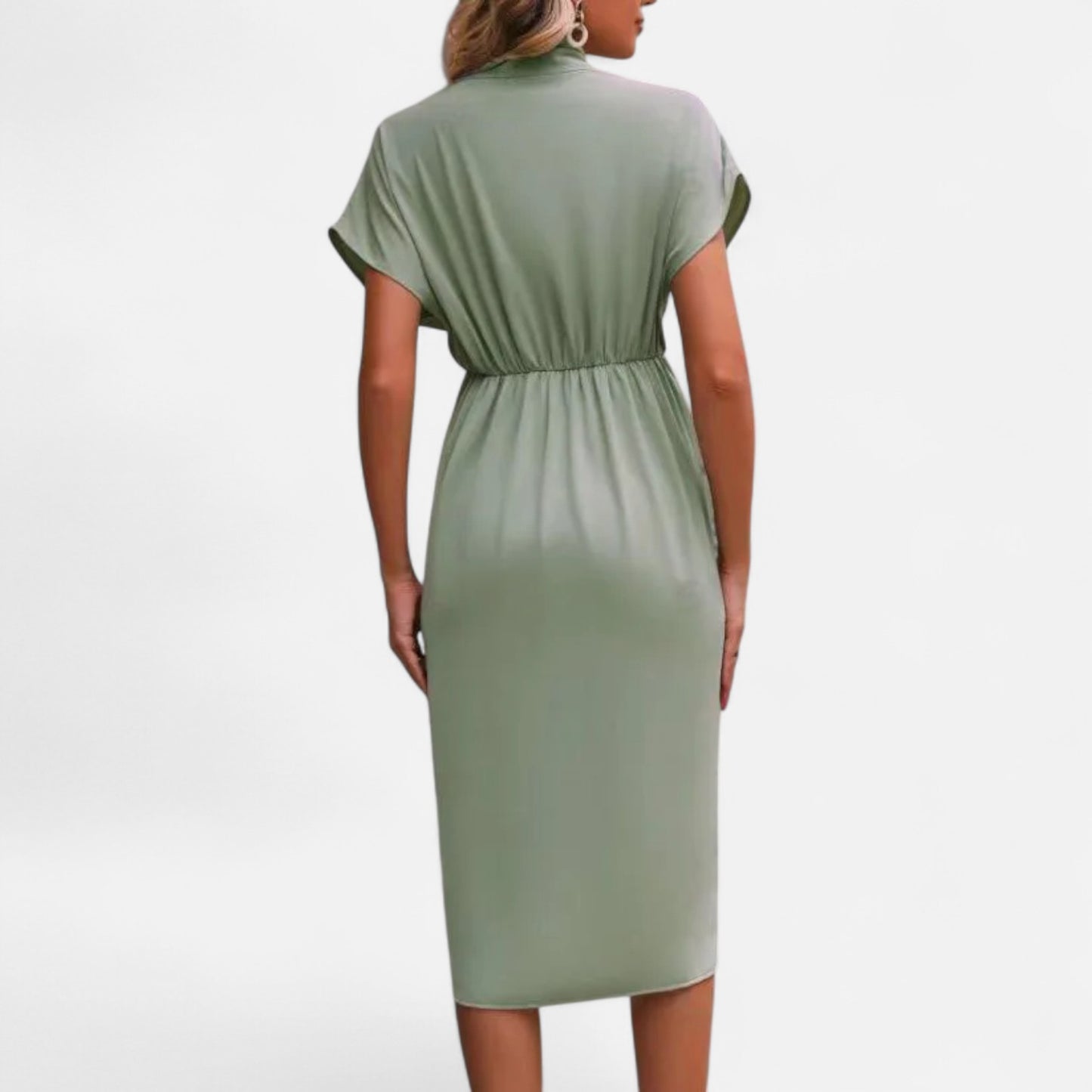 Mistrève | Robes Midi de Luxe pour Femme – Élégance Structurée, Charme Intemporel