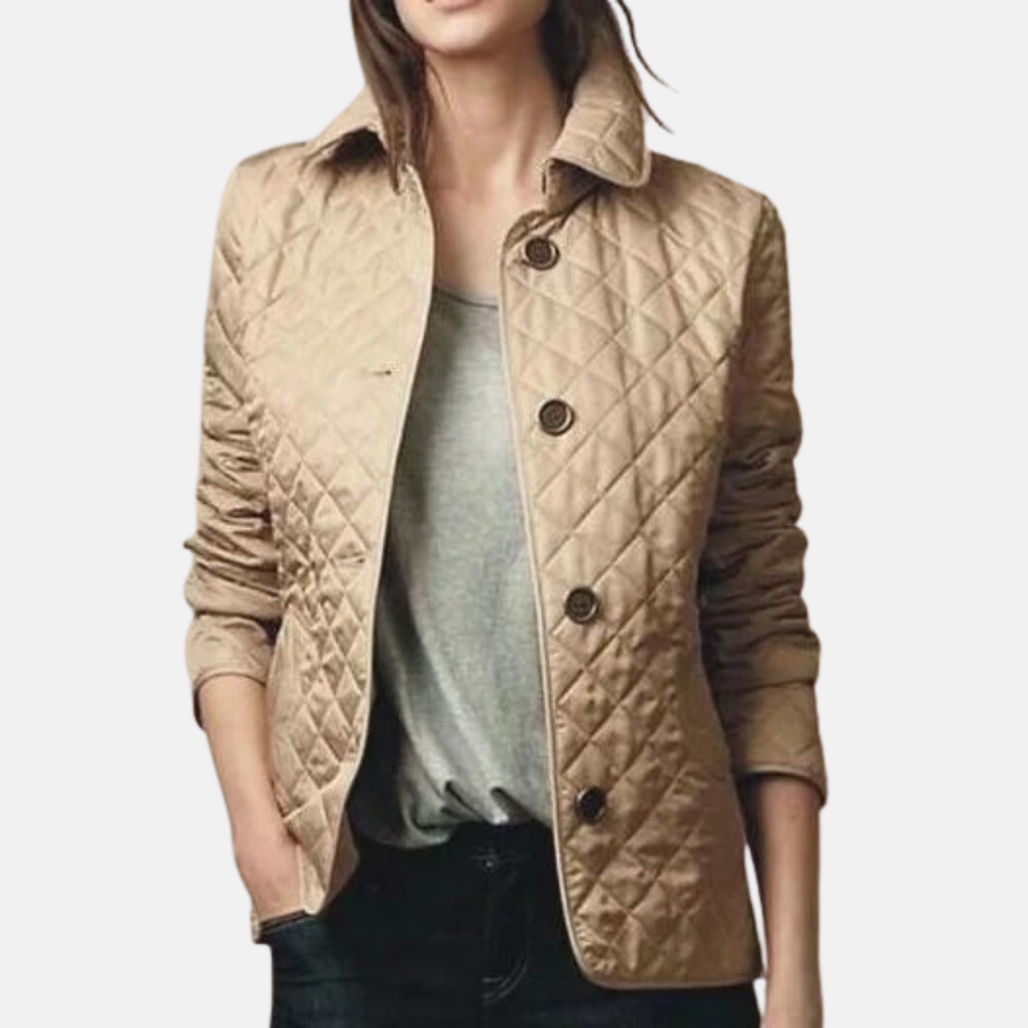 Mistrève | Veste matelassée femme à boutons