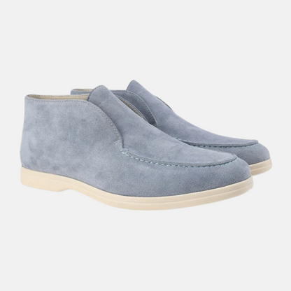 Mistrève | Mocassins Montants en Daim de Veau Old Money