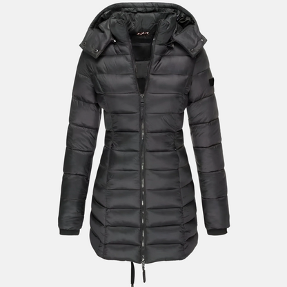 Mistrève | Manteau long pour femme – Élégance légère et protection hivernale