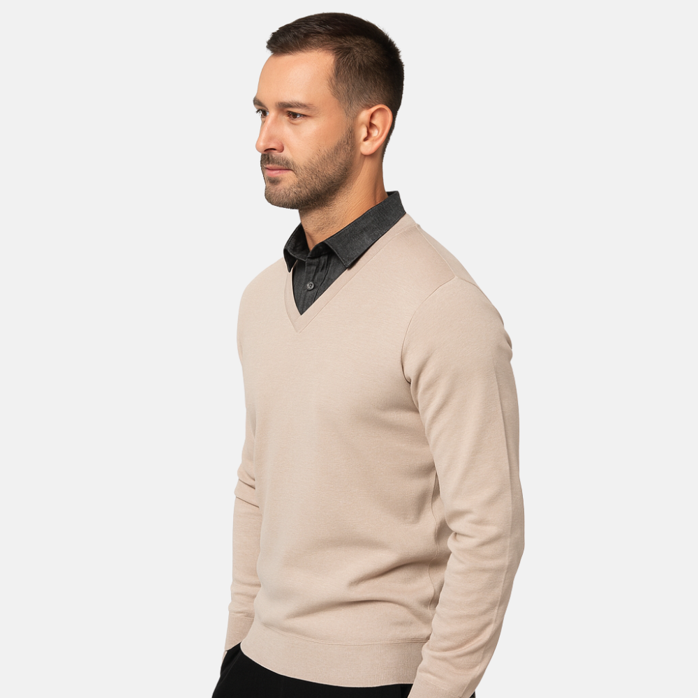 Mistrève | Chemise En Tricot Homme – L’Élégance Décontractée Des Jours D’Automne