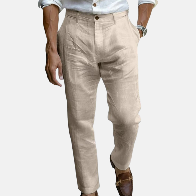Mistrève | Pantalon de plage en lin pour homme