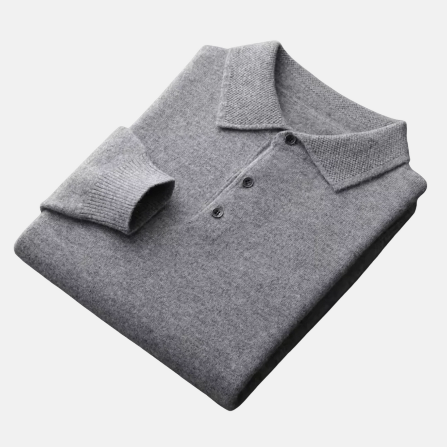 Mistrève | Polo Pull en Laine Fine – Confort Intemporel