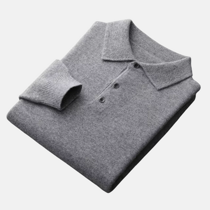 Mistrève | Polo Pull en Laine Fine – Confort Intemporel