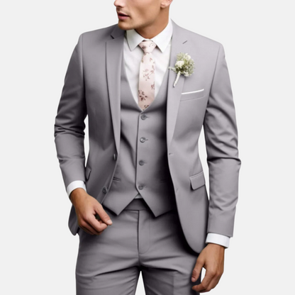 Mistrève | Costume 3 Pièces Homme Slim Fit – Élégance Moderne pour Mariages et Cérémonies
