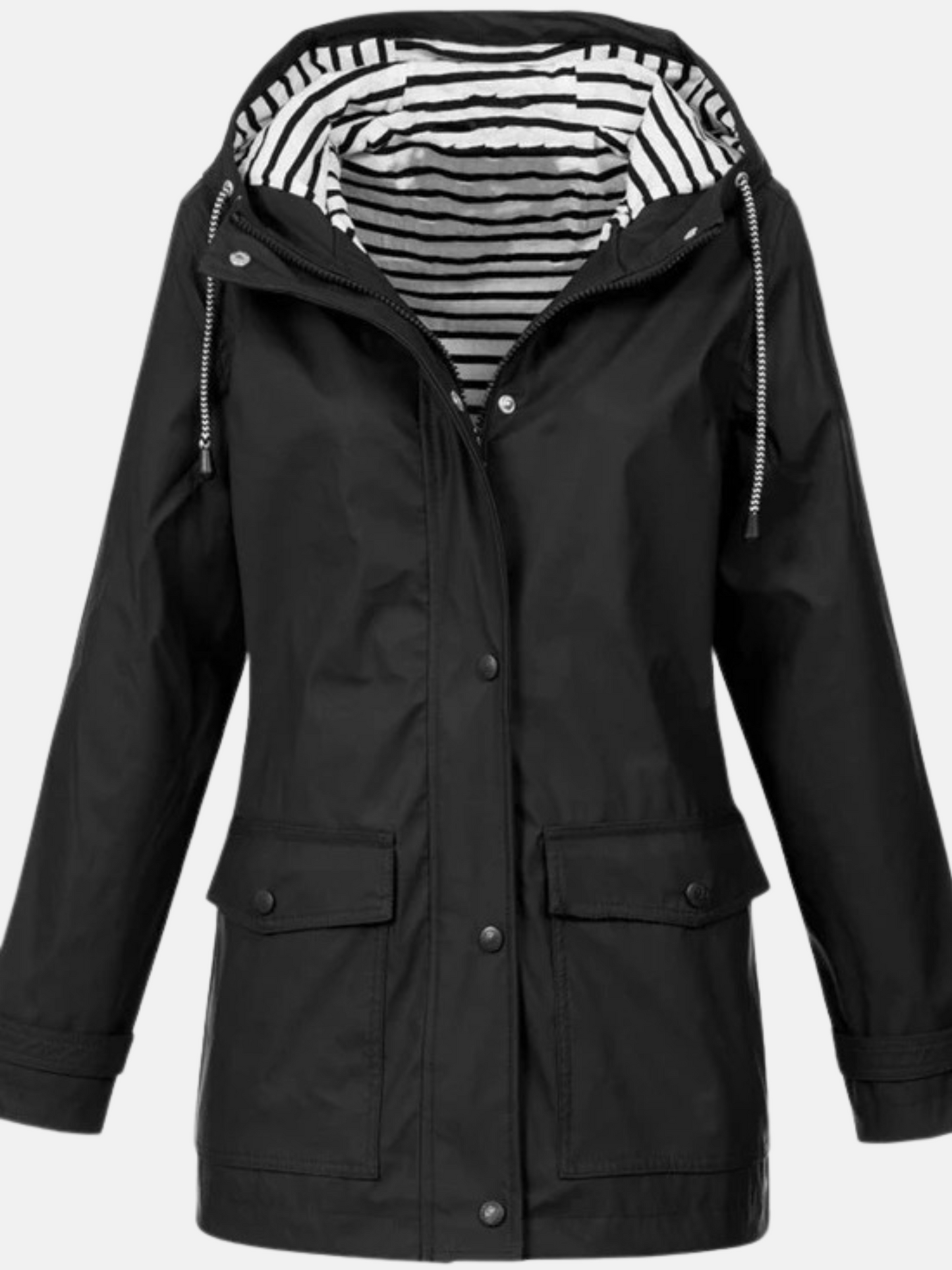 Mistrève | Imperméable Femme à Capuche – Légèreté, Respirabilité & Élégance Tous-Temps