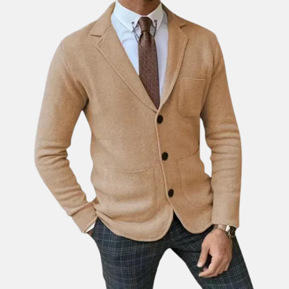 Mistrève | Blazer en maille douce pour homme