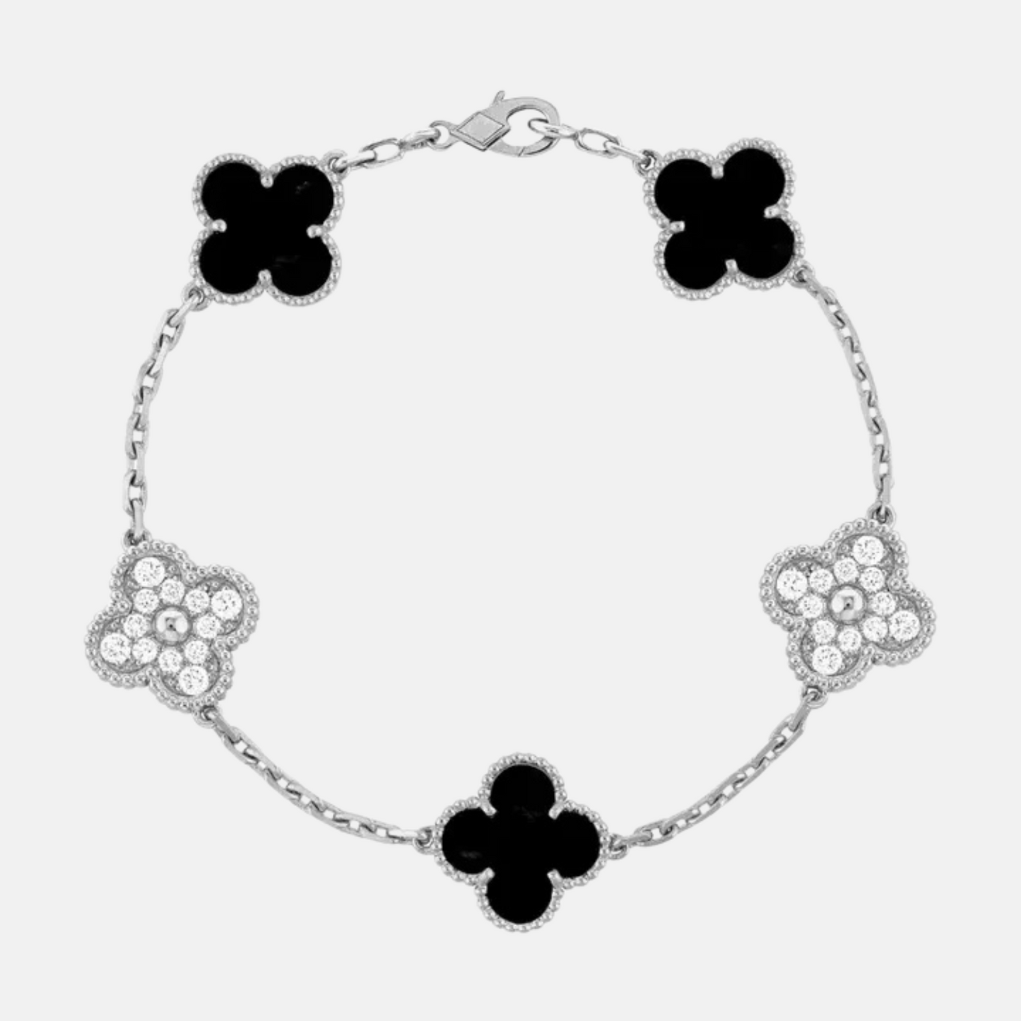 Mistrève | Bracelet trèfle orné
