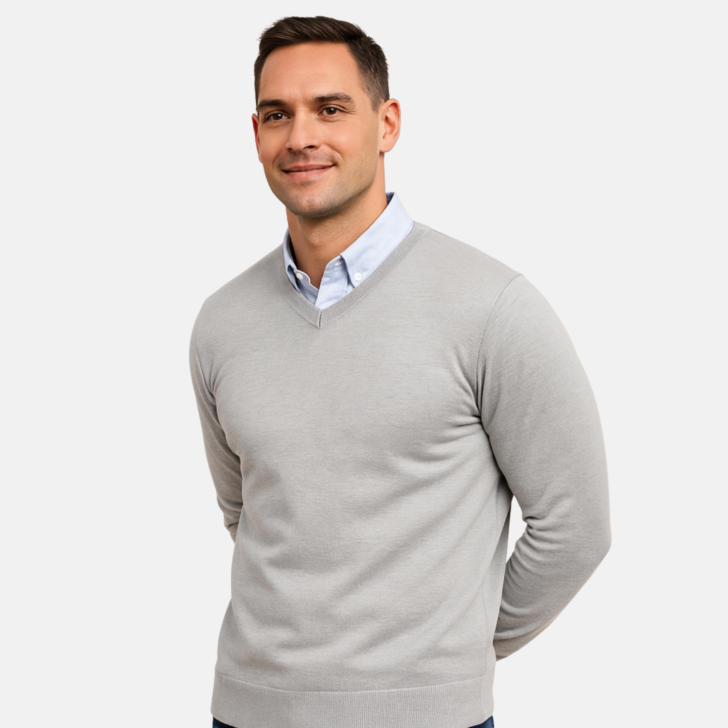 Mistrève | Pull En V Homme – La Douceur Discrète De L’Élégance Quotidienne