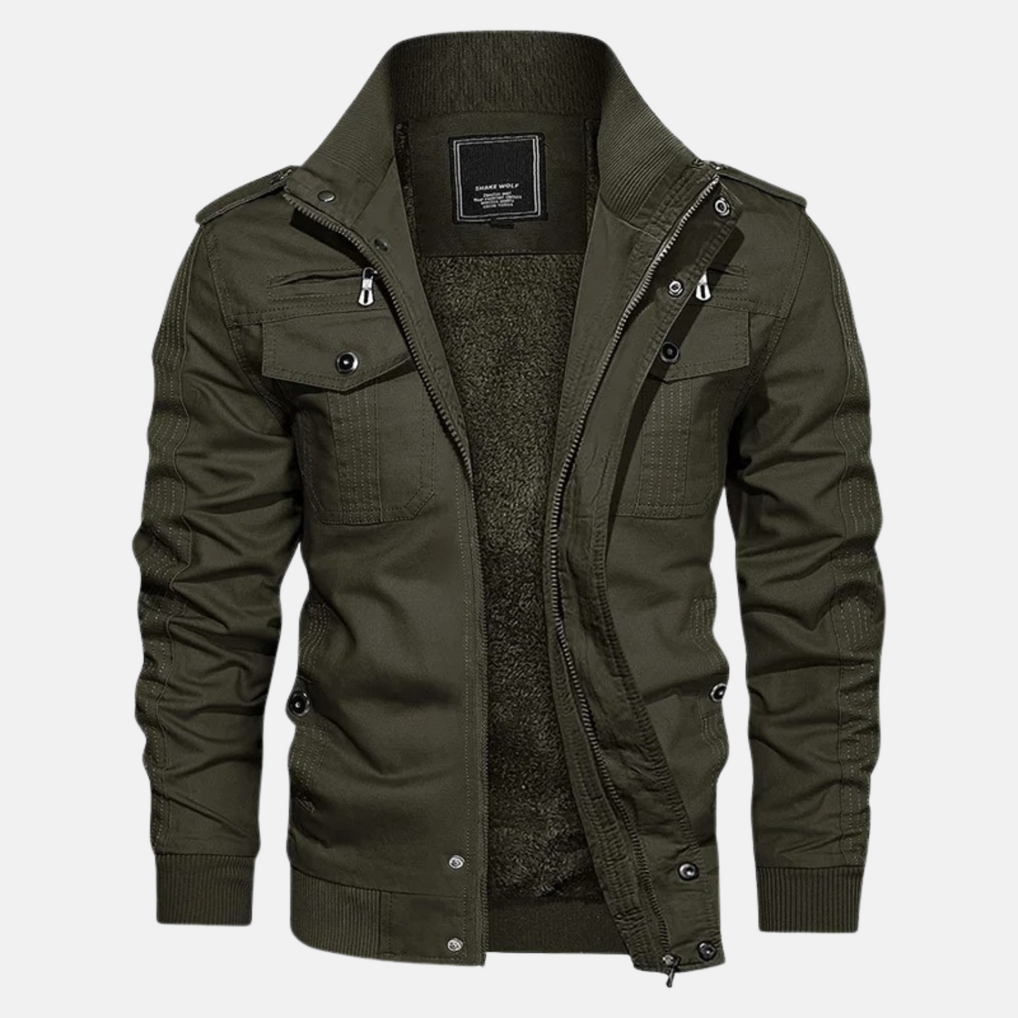 Mistrève | Veste Homme en Polaire & Coupe-Vent – Chaleur Intense & Style Fonctionnel