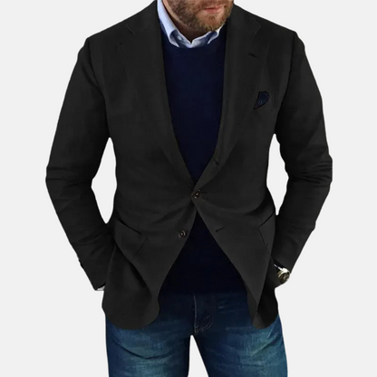 Mistrève | Blazer Homme Classique Intemporel – Élégance Discrète et Style Polyvalent