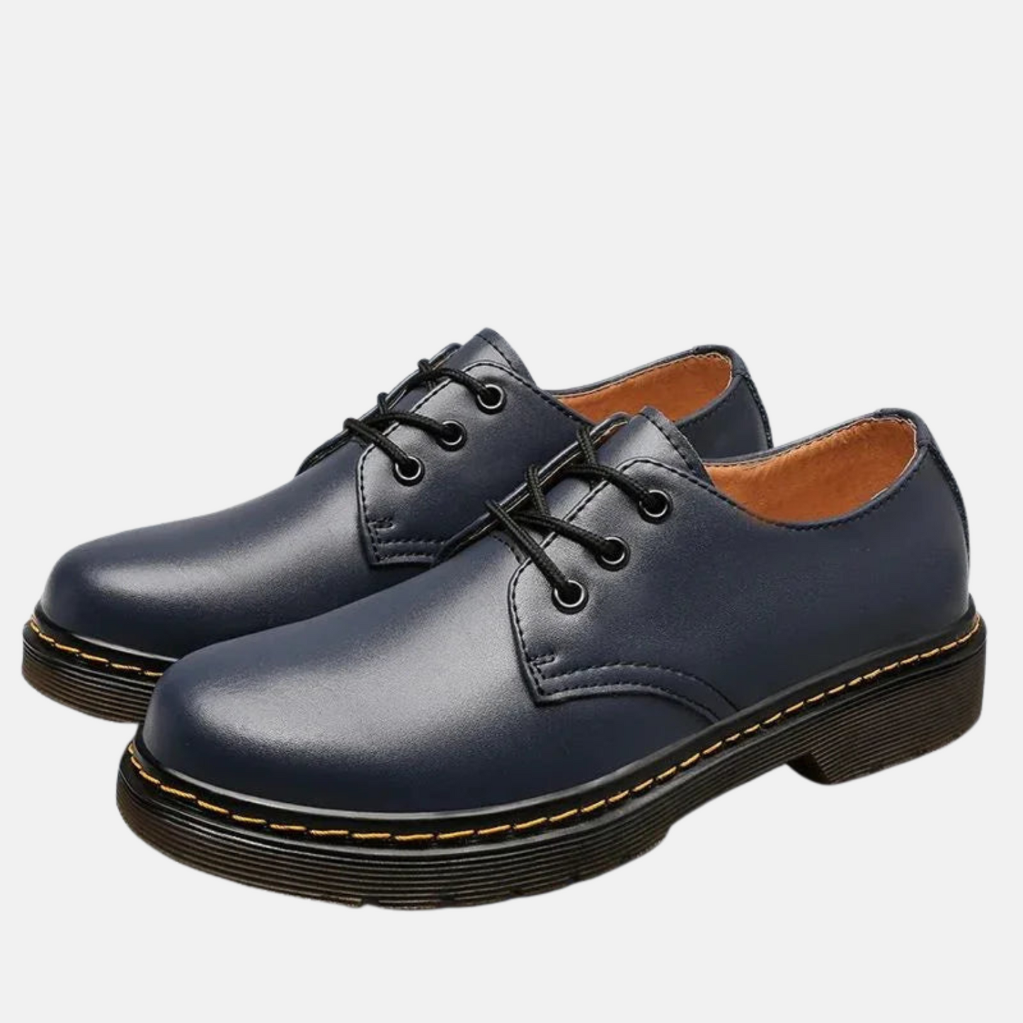 Mistrève | Chaussures Oxford Homme en Cuir Lisse – Élégance Classique & Confort Intemporel